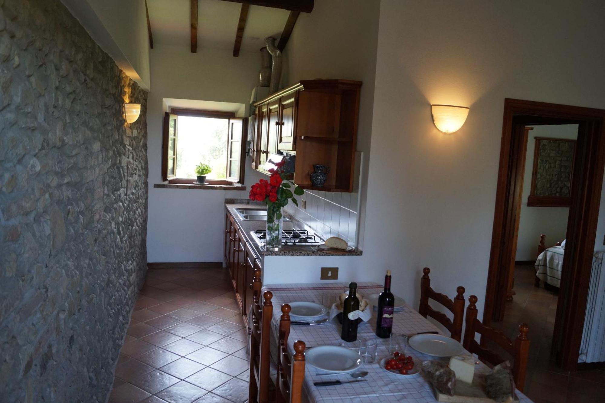 Vila La Mandriola Lajatico Pokoj fotografie
